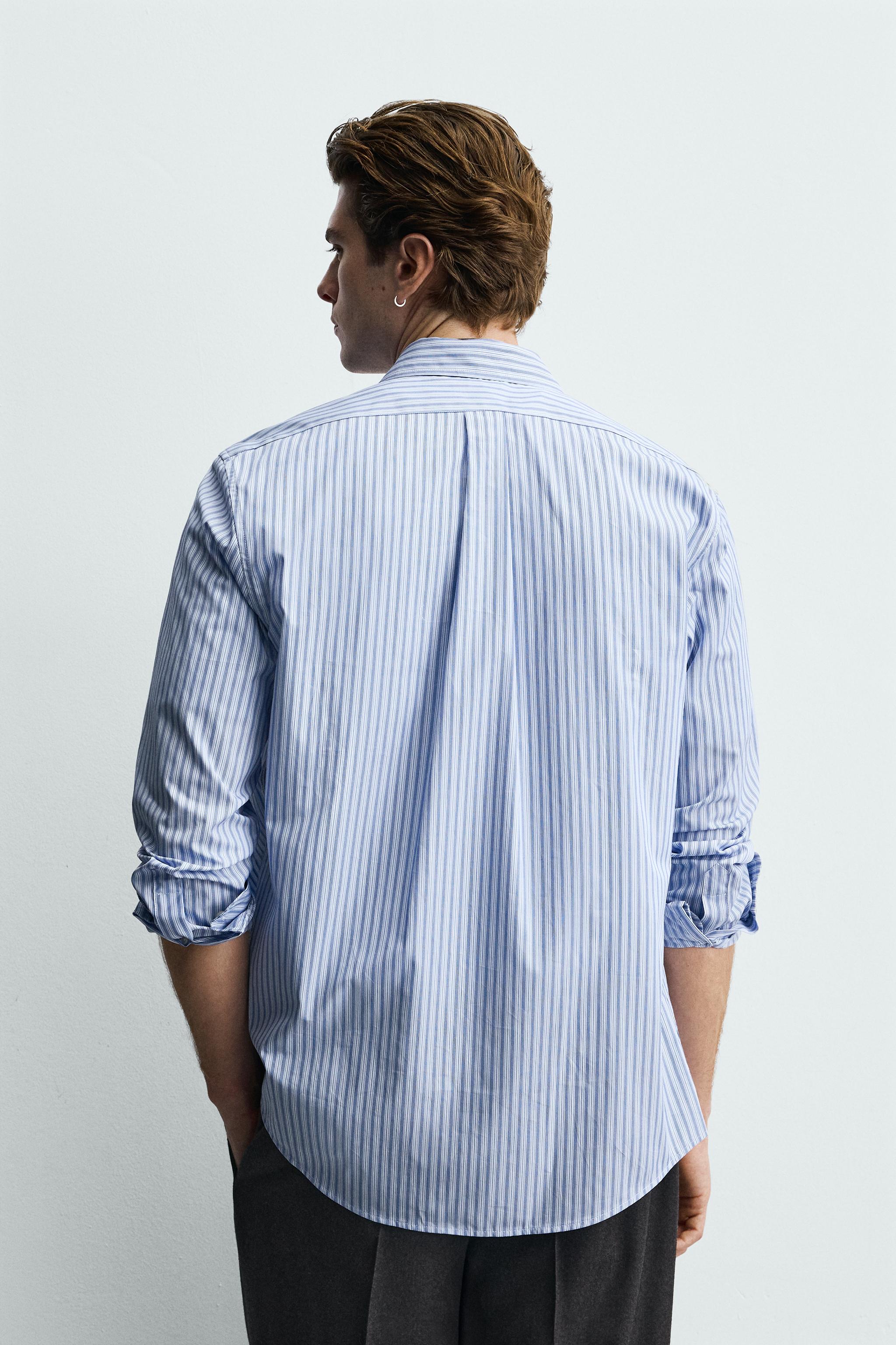CHEMISE REGULAR FIT À RAYURES